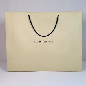 Authentic Burberry Large Paper Shopping Gift Bag